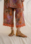 Mahgul | Samara Pret | Coral Sea - by - Libasekhas UK - Registered Vendor of : Mahgul - 100% Original Designer Dresss