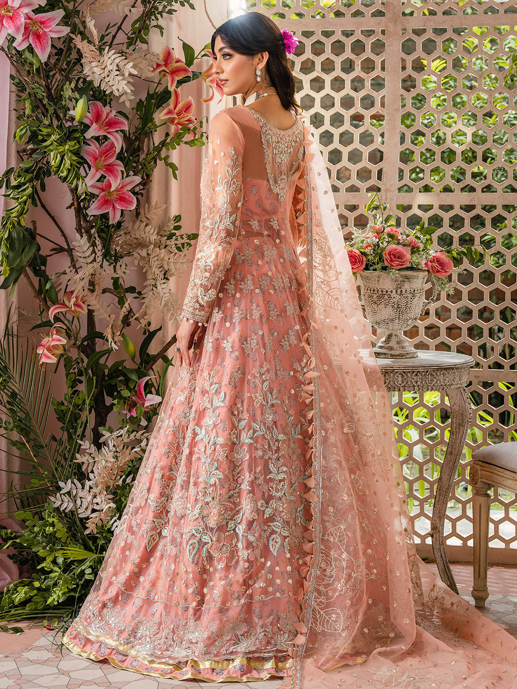 Faiza Faisal | Heeriye Luxury Formals | Mira - by - Libasekhas UK - Registered Vendor of : Faiza Faisal - 100% Original Designer Dresss