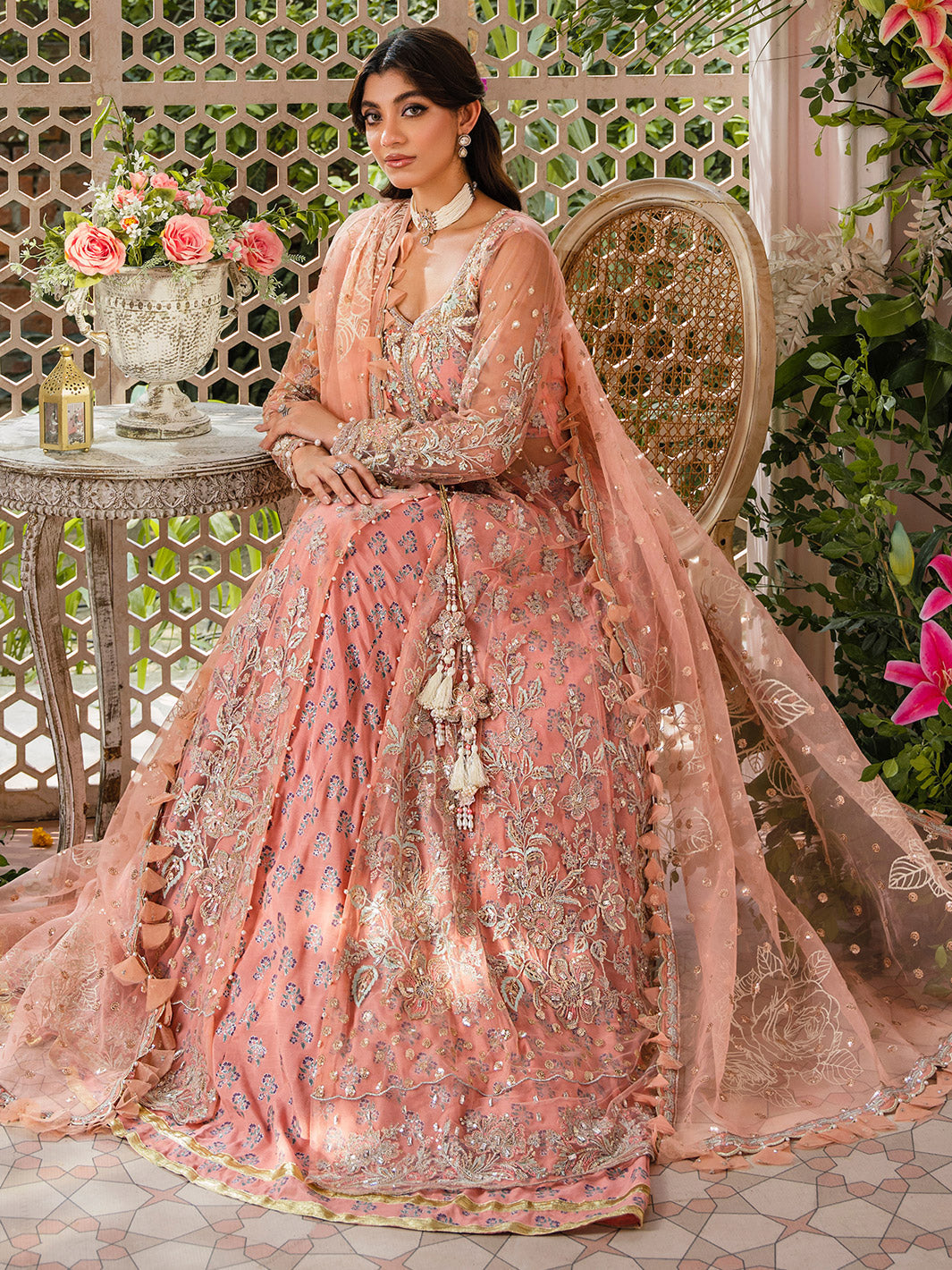 Faiza Faisal | Heeriye Luxury Formals | Mira - by - Libasekhas UK - Registered Vendor of : Faiza Faisal - 100% Original Designer Dresss