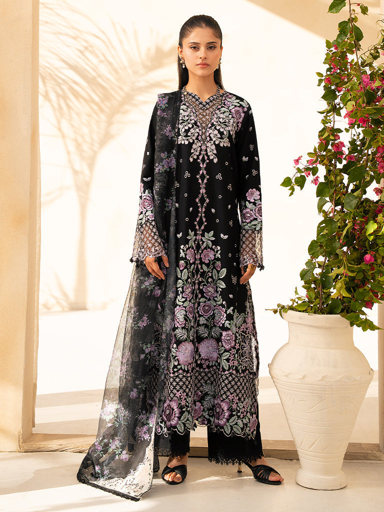 Rajbari | Jahaan Premium Festive Lawn | VERA (Jahan) 1-A - by - Libasekhas UK - Registered Vendor of : Rajbari - 100% Original Designer Dresss