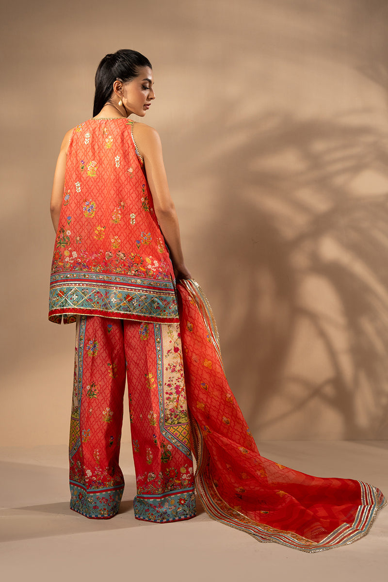 Sania Maskatiya | Mirra Luxury Pret 25 | Zella - by Libasekhas UK - Registered Vendor of : Sania Maskatiya - 100% Original Designer Dress