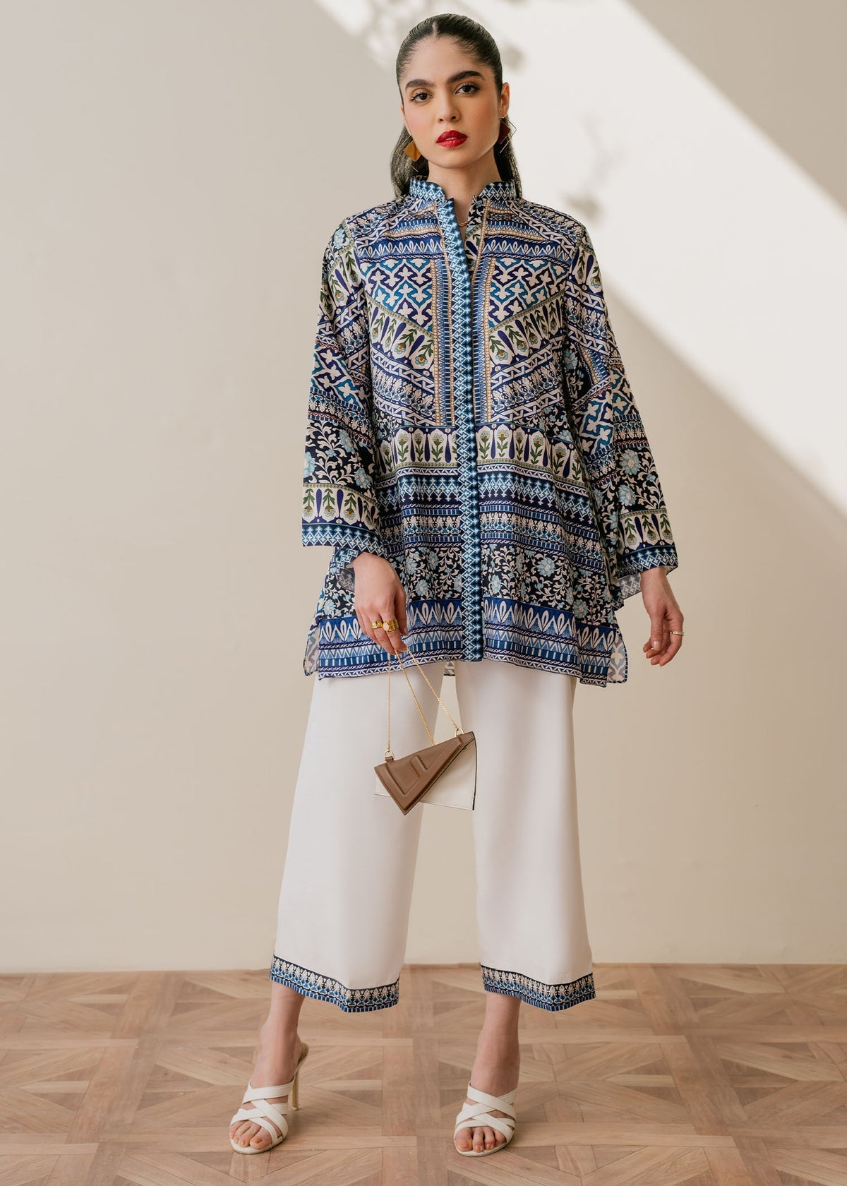 Mahgul | Samara Pret | Calm Dew - by - Libasekhas UK - Registered Vendor of : Mahgul - 100% Original Designer Dresss