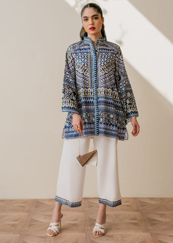 Mahgul | Samara Pret | Calm Dew - by - Libasekhas UK - Registered Vendor of : Mahgul - 100% Original Designer Dresss