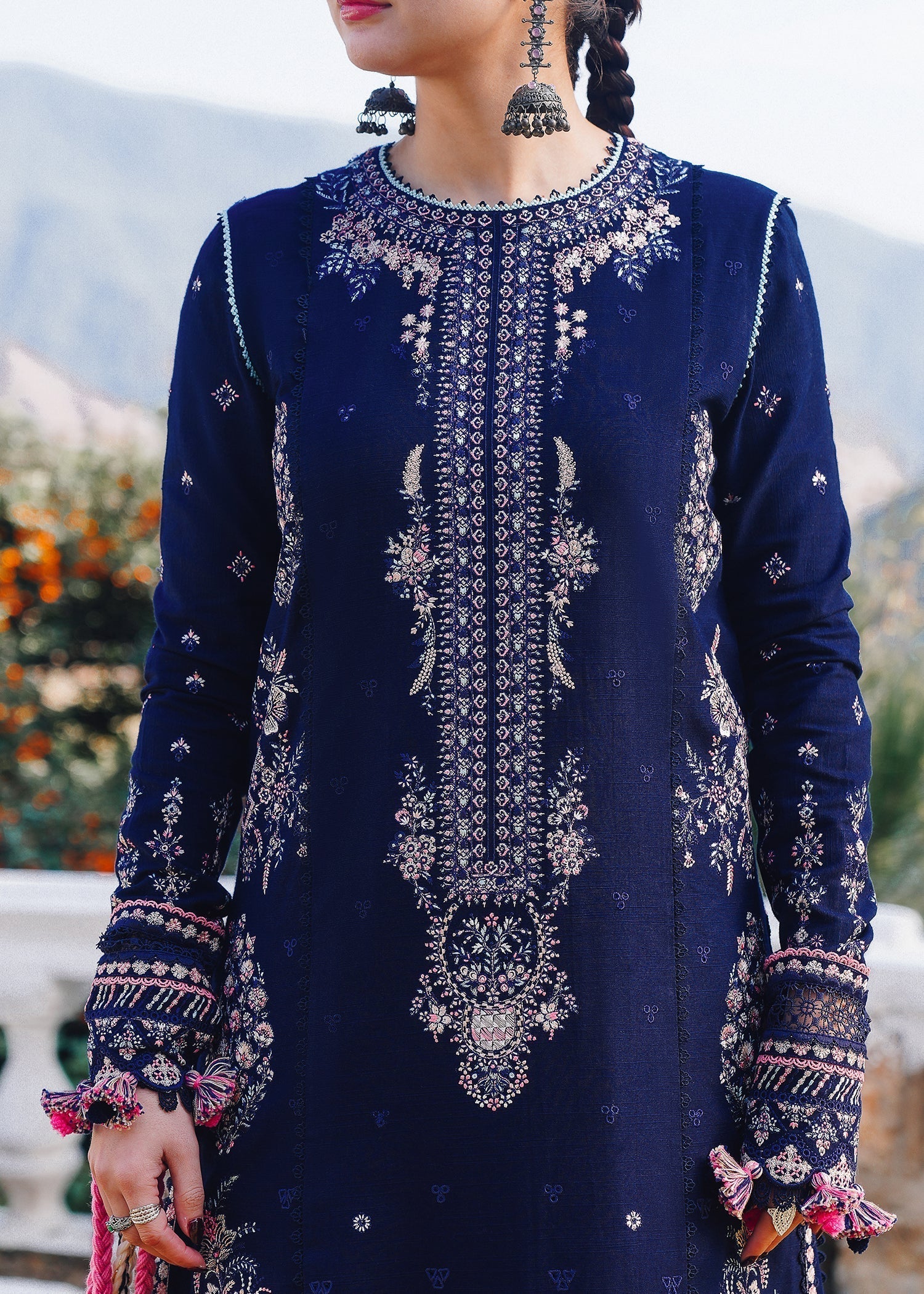 Hussain Rehar | Winter Shawl 24 | Barq - by - Libasekhas UK - Registered Vendor of : Hussain Rehar - 100% Original Designer Dresss