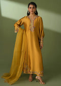 Jeem | Celestial Luxe Formals | MOSS MUSTARD - by Libasekhas UK - Registered Vendor of : Jeem - 100% Original Designer Dress