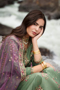 Charizma | Festive Pret | Embroidered Raw Silk CMA-6-446 - by Libasekhas UK - Registered Vendor of : Charizma - 100% Original Designer Dress