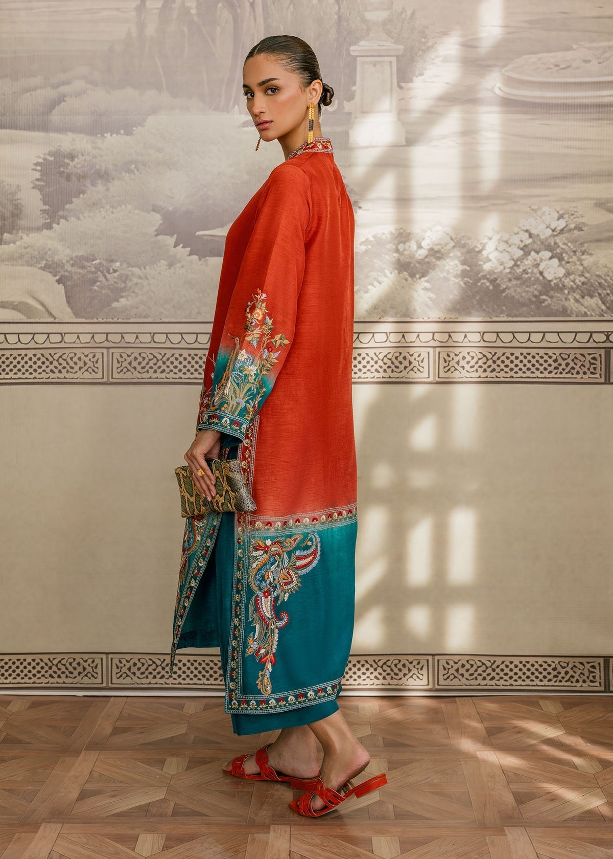 Mahgul | Samara Pret | Jade Sun - by - Libasekhas UK - Registered Vendor of : Mahgul - 100% Original Designer Dresss