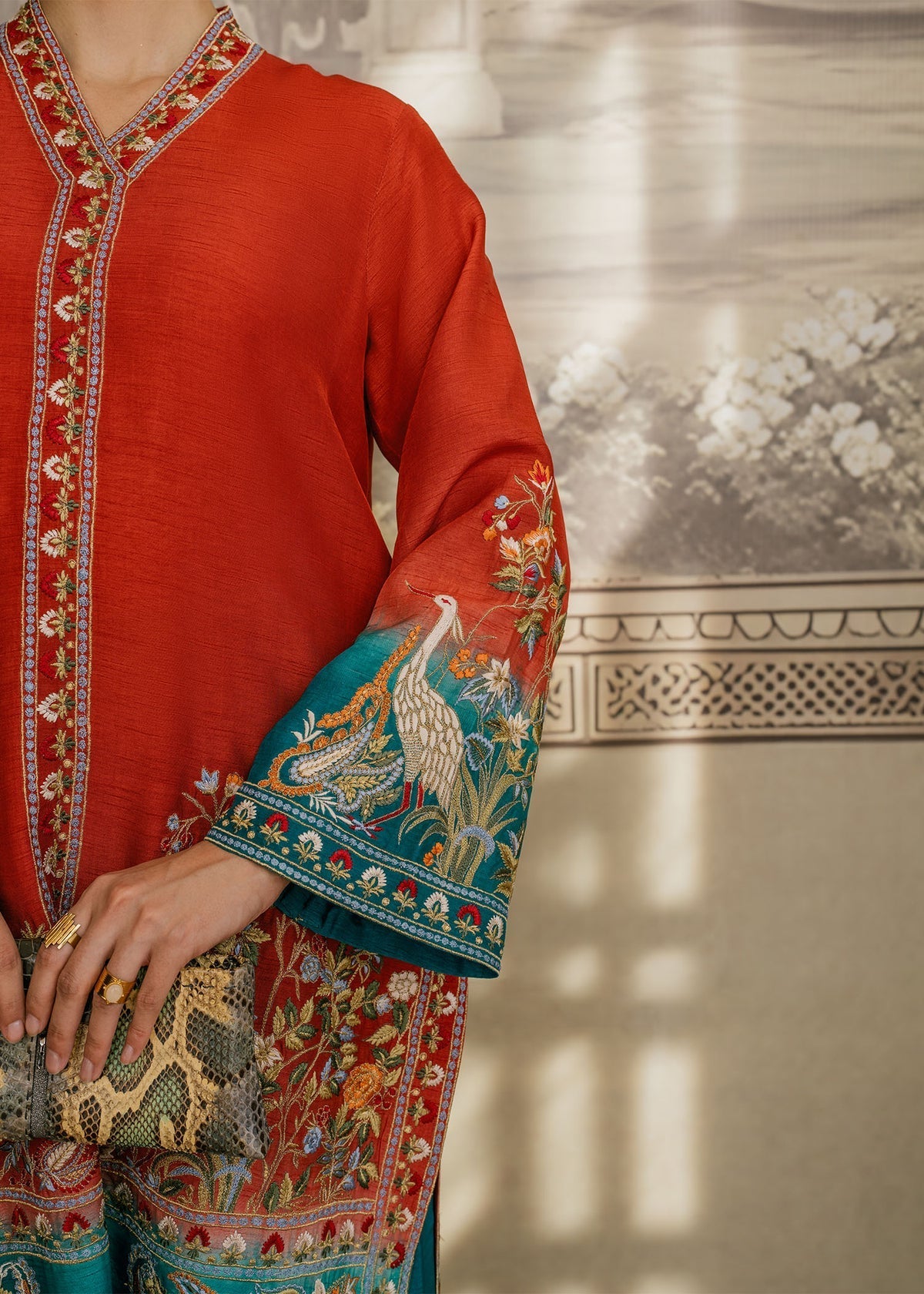 Mahgul | Samara Pret | Jade Sun - by - Libasekhas UK - Registered Vendor of : Mahgul - 100% Original Designer Dresss