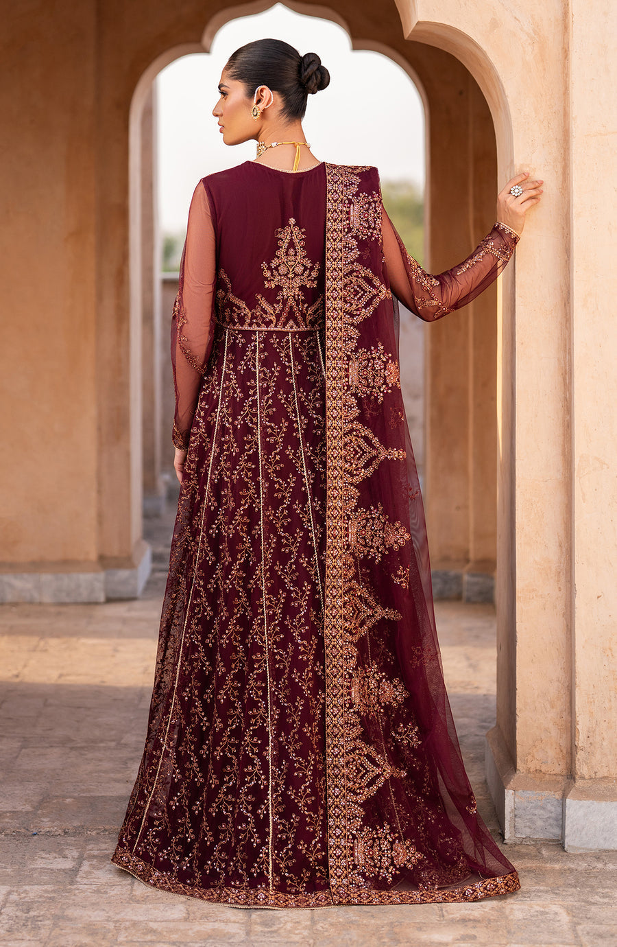 Zarif | Sahiba Formals | UNST-SBA-01 ELIF - by Libasekhas UK - Registered Vendor of : Zarif - 100% Original Designer Dress