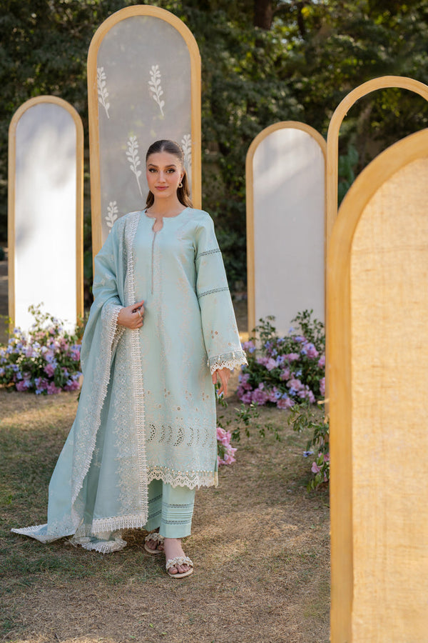 Florent | Chikankari Eid 25 | FLC-1A - by - Libasekhas UK - Registered Vendor of : Florent - 100% Original Designer Dresss