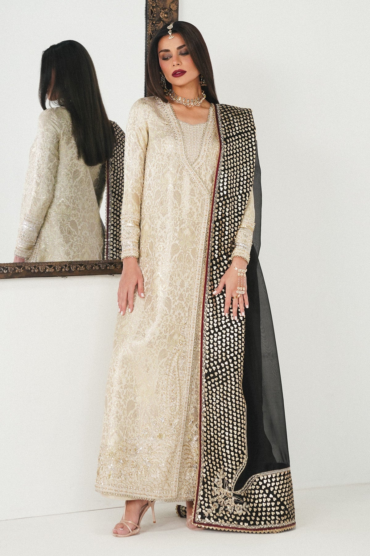 Saad Bin Shahzad | Festive Pret 26 |Meznah - by Libasekhas UK - Registered Vendor of : Saad Bin Shahzad - 100% Original Designer Dress