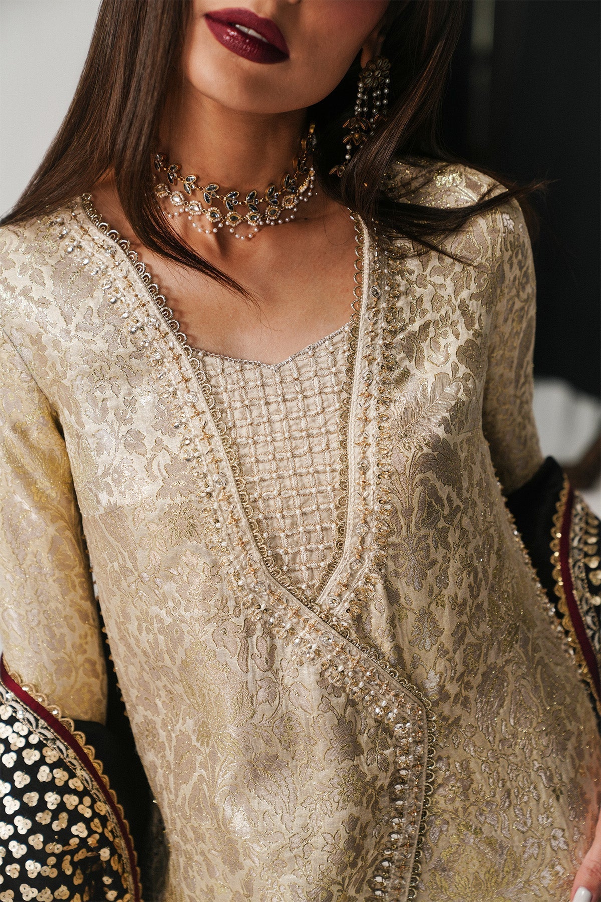 Saad Bin Shahzad | Festive Pret 26 |Meznah - by Libasekhas UK - Registered Vendor of : Saad Bin Shahzad - 100% Original Designer Dress