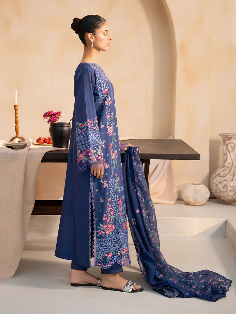 Rajbari | Jahaan Premium Festive Lawn | TALIAH (Jahan) 2-B - by - Libasekhas UK - Registered Vendor of : Rajbari - 100% Original Designer Dresss