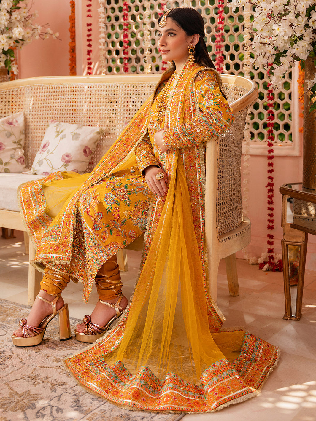 Faiza Faisal | Heeriye Luxury Formals | Sofia - by - Libasekhas UK - Registered Vendor of : Faiza Faisal - 100% Original Designer Dresss