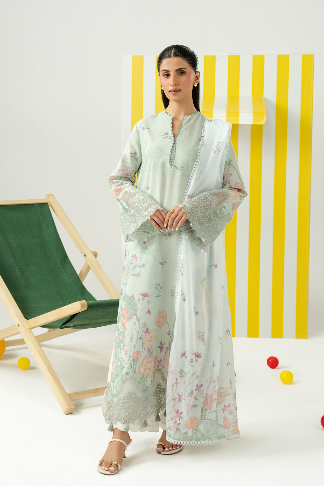 Zarposh | Sundaze Luxe Pret | Caspia - by Libasekhas UK - Registered Vendor of : Zarposh - 100% Original Designer Dress