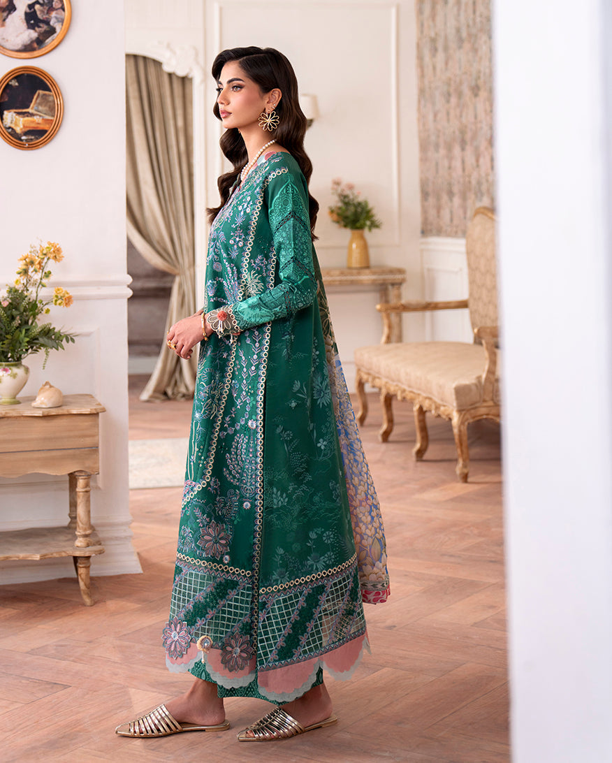 Roheenaz | Aezel Embroidered Cambric | Maham - by Libasekhas UK - Registered Vendor of : Roheenaz - 100% Original Designer Dress