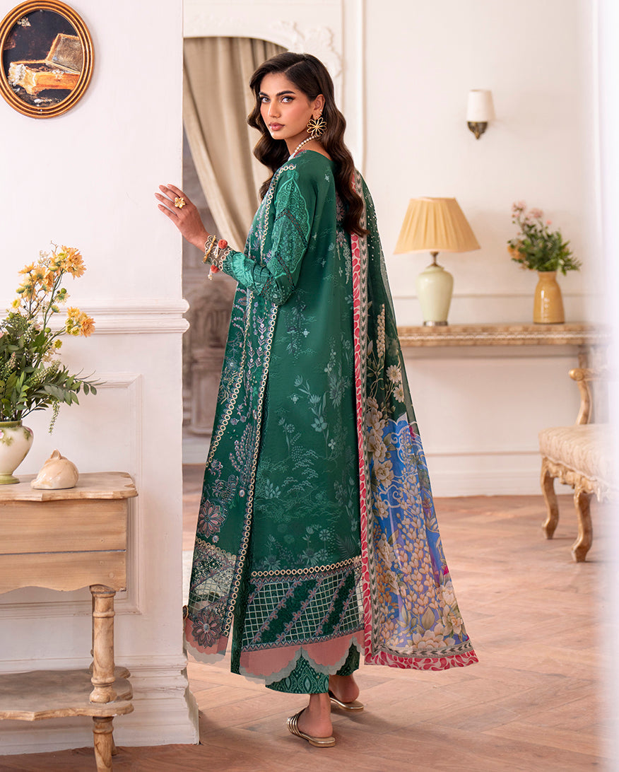Roheenaz | Aezel Embroidered Cambric | Maham - by Libasekhas UK - Registered Vendor of : Roheenaz - 100% Original Designer Dress
