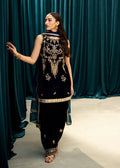 Umsha | Velvet Code | Sapphire Hour - by Libasekhas UK - Registered Vendor of : Umsha - 100% Original Designer Dress