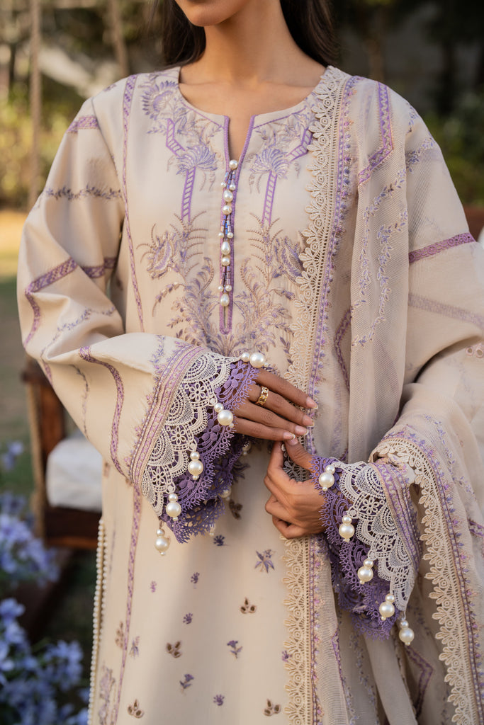 Florent | Chikankari Eid 25 | FLC- 3B - by - Libasekhas UK - Registered Vendor of : Florent - 100% Original Designer Dresss