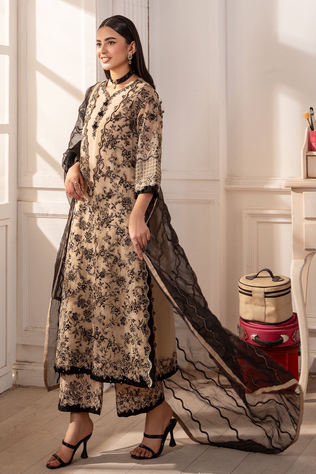 Charizma | Festive Pret | CMA-5-025 - by - Libasekhas UK - Registered Vendor of : Charizma - 100% Original Designer Dresss