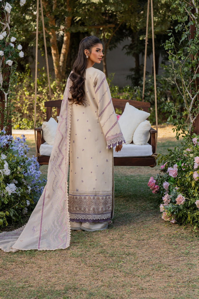 Florent | Chikankari Eid 25 | FLC- 3B - by - Libasekhas UK - Registered Vendor of : Florent - 100% Original Designer Dresss
