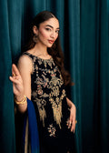 Umsha | Velvet Code | Sapphire Hour - by Libasekhas UK - Registered Vendor of : Umsha - 100% Original Designer Dress
