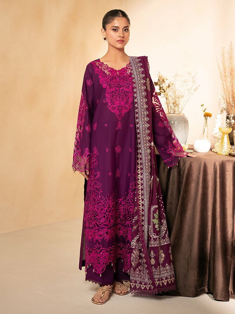 Rajbari | Jahaan Premium Festive Lawn | NORA (Jahan) 6-B - by - Libasekhas UK - Registered Vendor of : Rajbari - 100% Original Designer Dresss