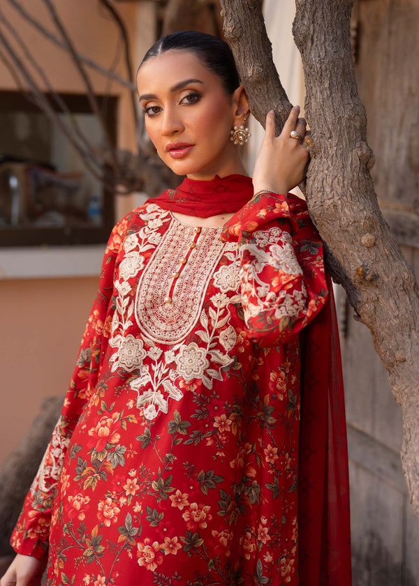 Myeesha | Lamhay Luxury Lawn 25 | Aatish - by - Libasekhas UK - Registered Vendor of : Myeesha - 100% Original Designer Dresss