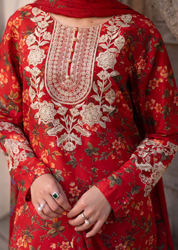 Myeesha | Lamhay Luxury Lawn 25 | Aatish - by - Libasekhas UK - Registered Vendor of : Myeesha - 100% Original Designer Dresss