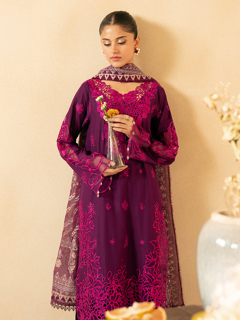 Rajbari | Jahaan Premium Festive Lawn | NORA (Jahan) 6-B - by - Libasekhas UK - Registered Vendor of : Rajbari - 100% Original Designer Dresss