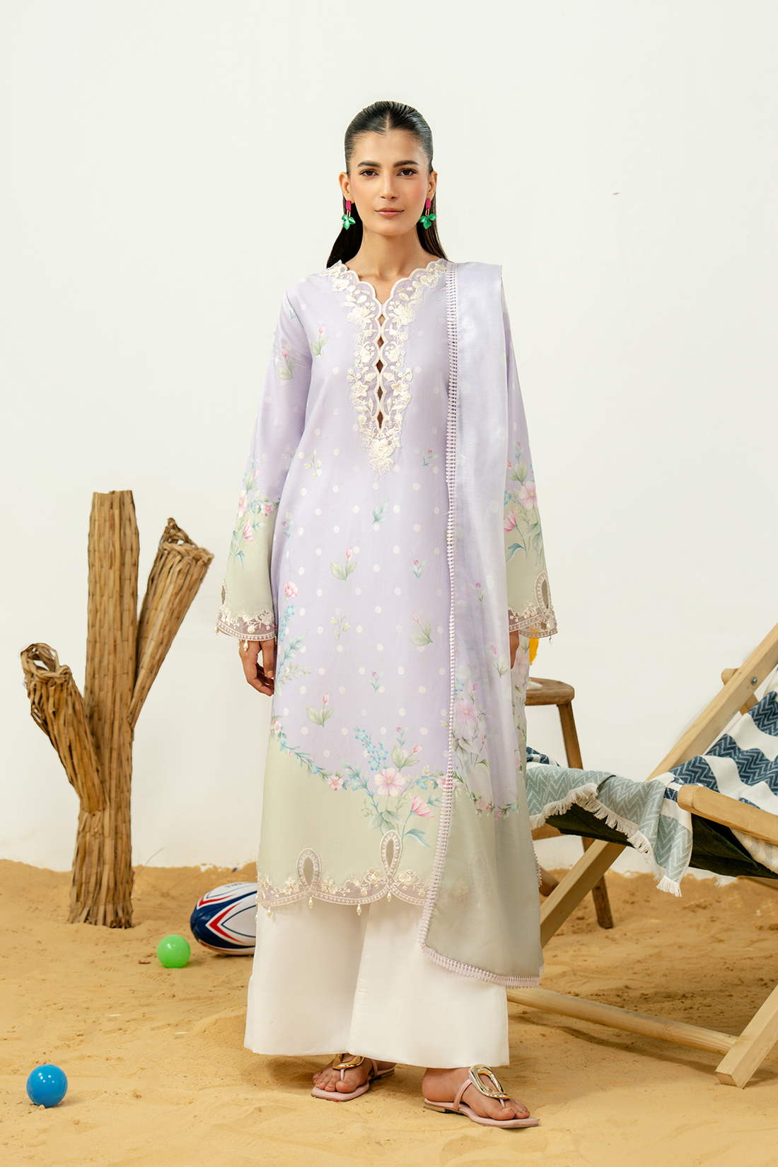 Zarposh | Sundaze Luxe Pret | AMALFI - by Libasekhas UK - Registered Vendor of : Zarposh - 100% Original Designer Dress