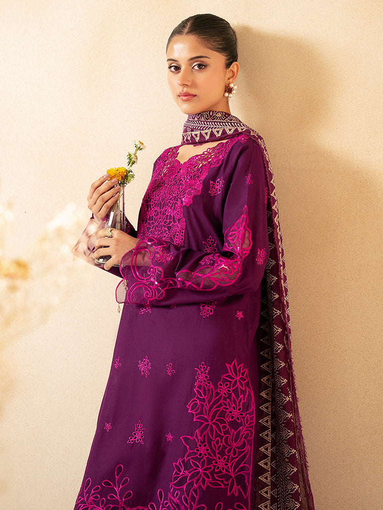 Rajbari | Jahaan Premium Festive Lawn | NORA (Jahan) 6-B - by - Libasekhas UK - Registered Vendor of : Rajbari - 100% Original Designer Dresss