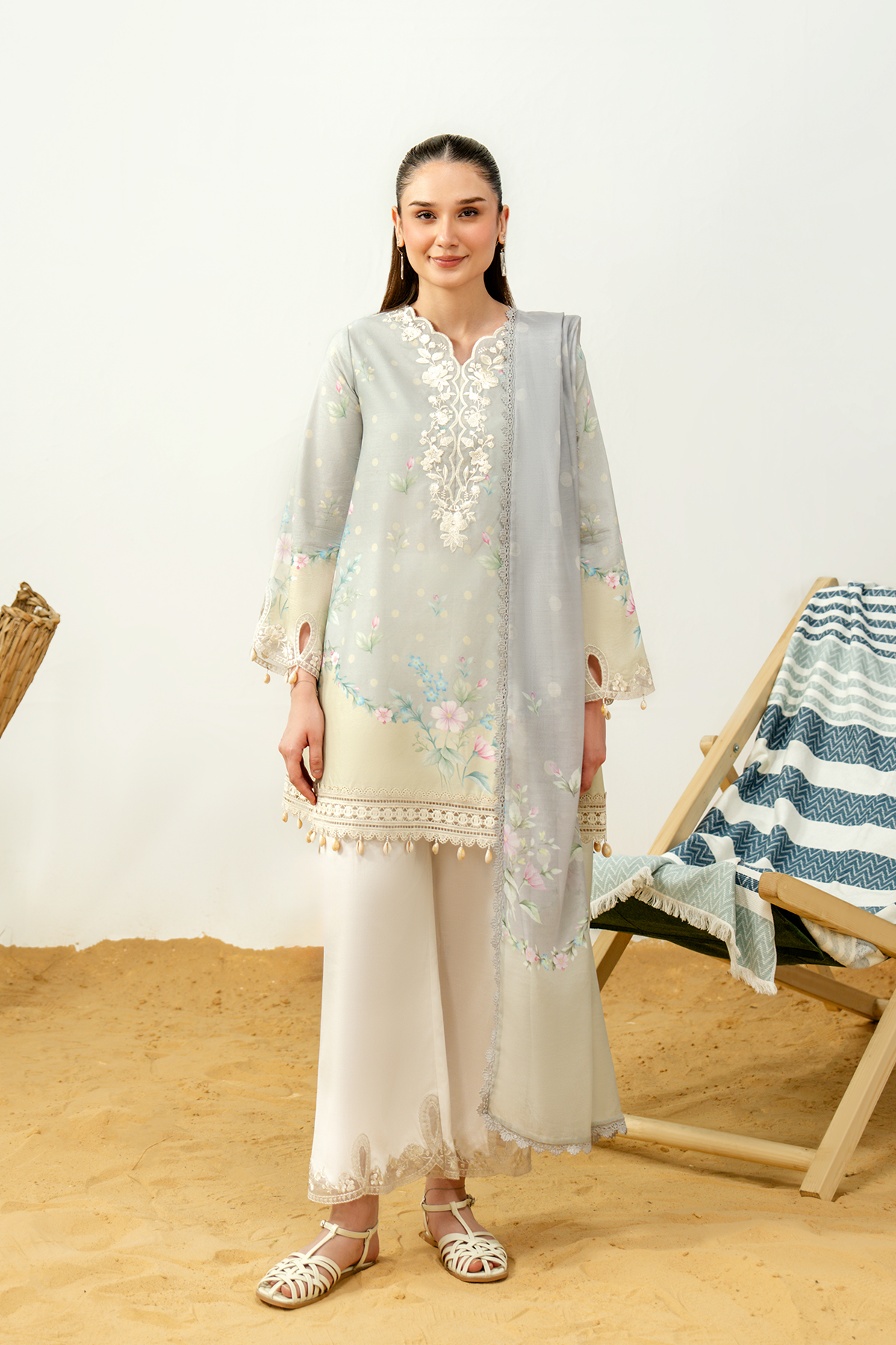 Zarposh | Sundaze Luxe Pret | Nivara - by Libasekhas UK - Registered Vendor of : Zarposh - 100% Original Designer Dress