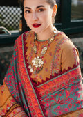 Hussain Rehar | Winter Shawl 24 | Horain - by - Libasekhas UK - Registered Vendor of : Hussain Rehar - 100% Original Designer Dresss
