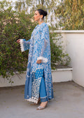 Myeesha | Lamhay Luxury Lawn 25 | Zarposh - by - Libasekhas UK - Registered Vendor of : Myeesha - 100% Original Designer Dresss