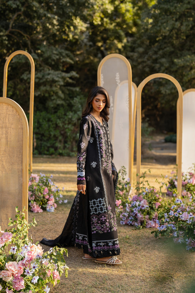 Florent | Chikankari Eid 25 | FLC- 2A - by - Libasekhas UK - Registered Vendor of : Florent - 100% Original Designer Dresss