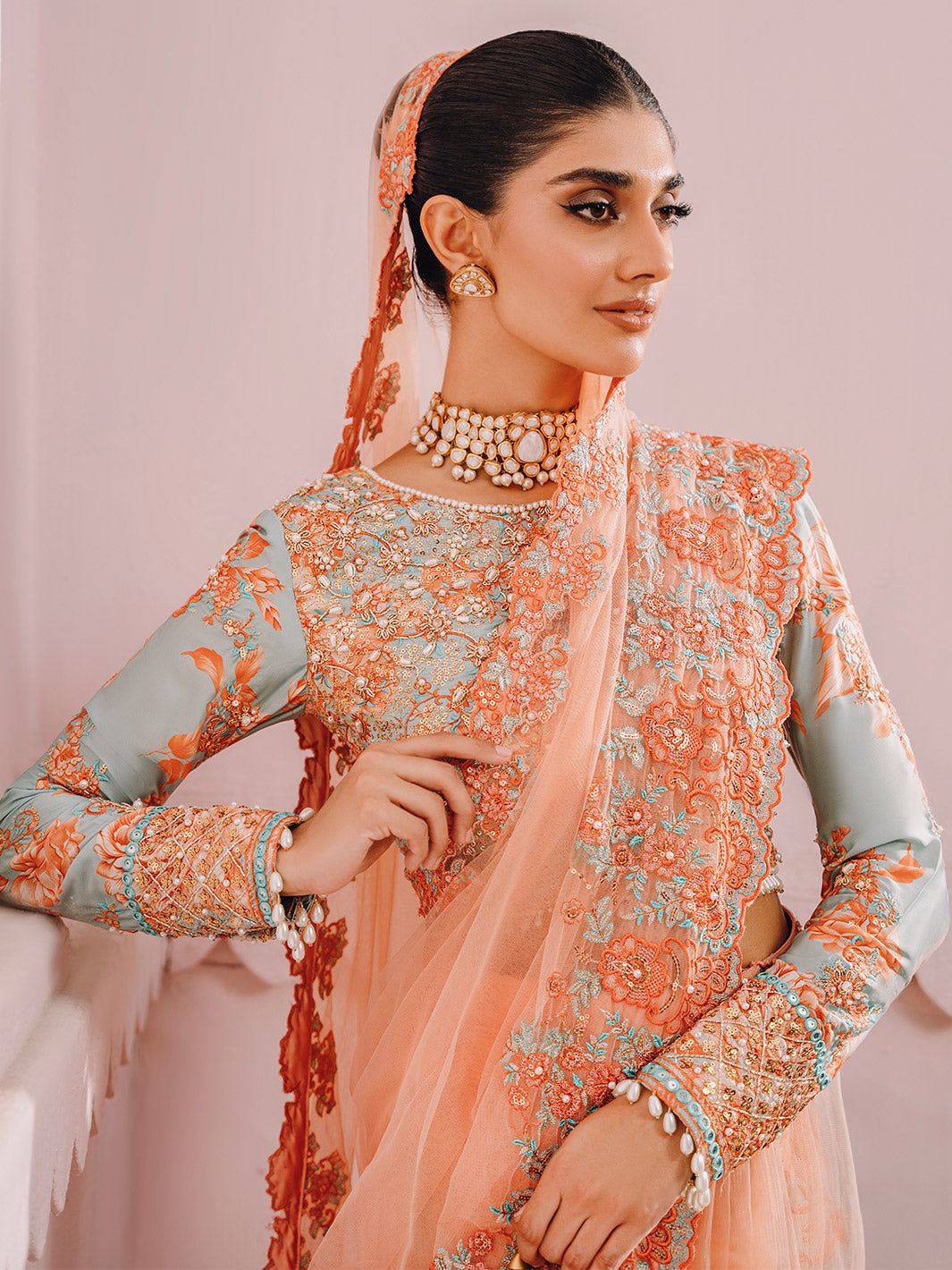 Faiza Faisal | Heeriye Luxury Formals | Aroosa - by - Libasekhas UK - Registered Vendor of : Faiza Faisal - 100% Original Designer Dresss