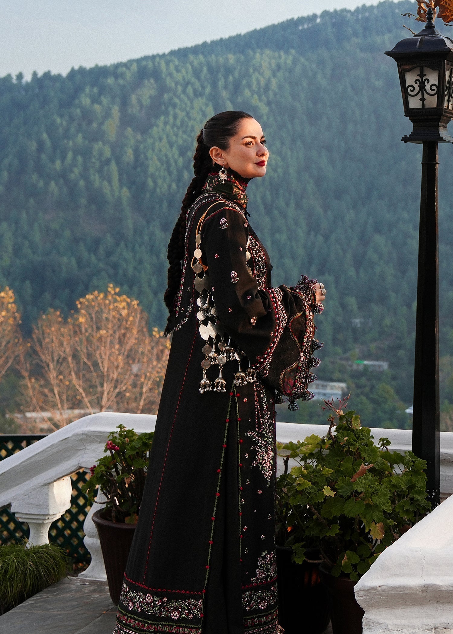 Hussain Rehar | Winter Shawl 24 | Zobia - by - Libasekhas UK - Registered Vendor of : Hussain Rehar - 100% Original Designer Dresss