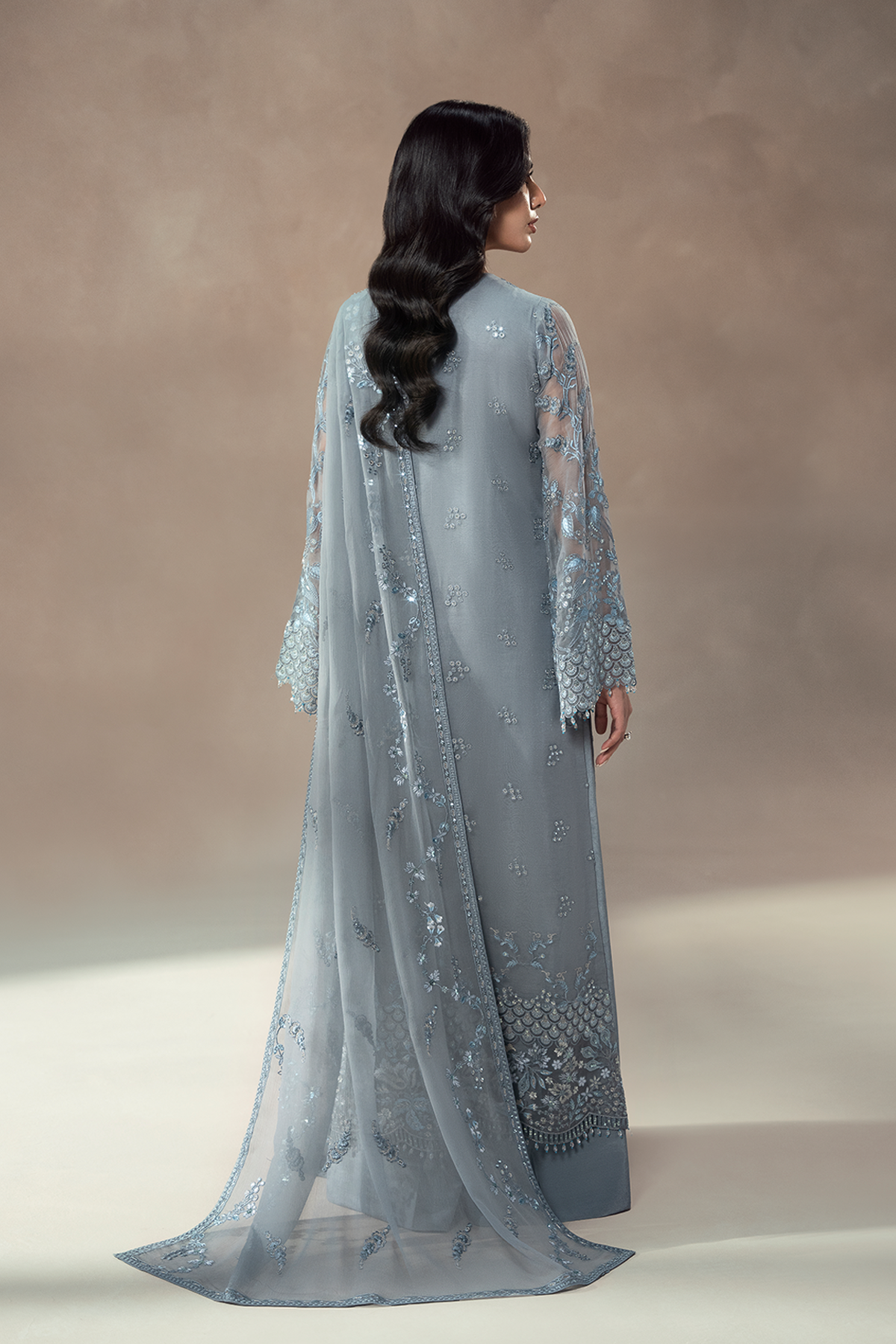 Lavish Premium | Afsanah Formals | MOONLIT MIST - by Libasekhas UK - Registered Vendor of : Lavish premium - 100% Original Designer Dress