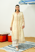 Zarposh | Sundaze Luxe Pret | MARZIPAN - by Libasekhas UK - Registered Vendor of : Zarposh - 100% Original Designer Dress
