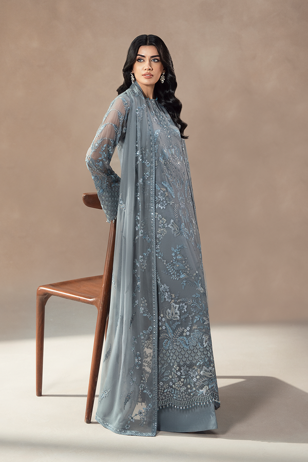 Lavish Premium | Afsanah Formals | MOONLIT MIST - by Libasekhas UK - Registered Vendor of : Lavish premium - 100% Original Designer Dress