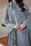 Lavish Premium | Afsanah Formals | MOONLIT MIST - by Libasekhas UK - Registered Vendor of : Lavish premium - 100% Original Designer Dress