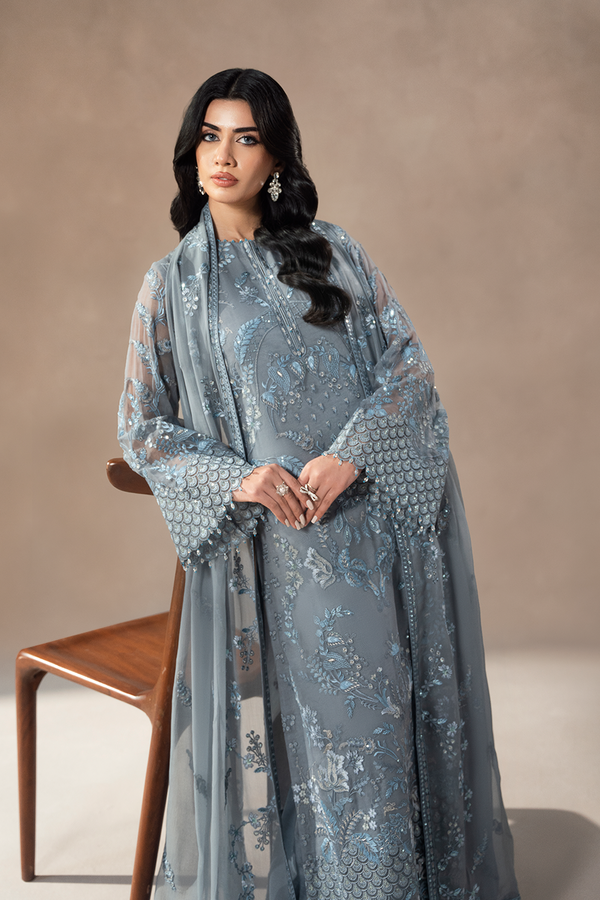 Lavish Premium | Afsanah Formals | MOONLIT MIST - by Libasekhas UK - Registered Vendor of : Lavish premium - 100% Original Designer Dress