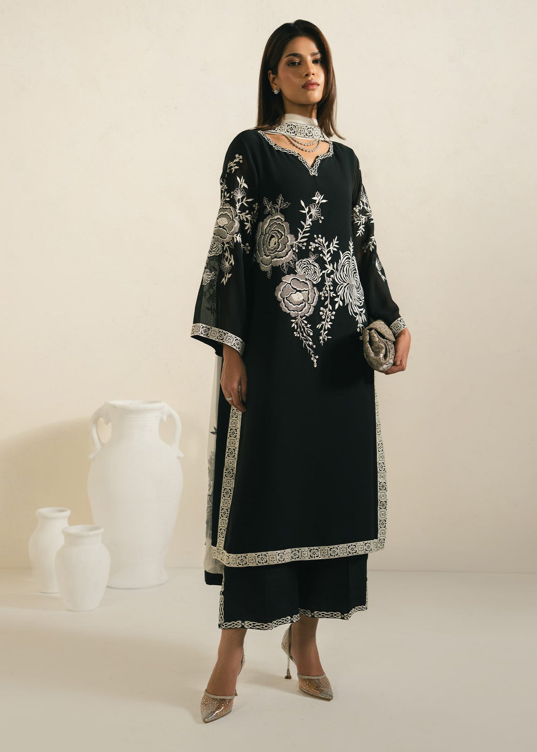 Mahgul | Alea Luxury Pret | Phantom - by Libasekhas UK - Registered Vendor of : Mahgul - 100% Original Designer Dress