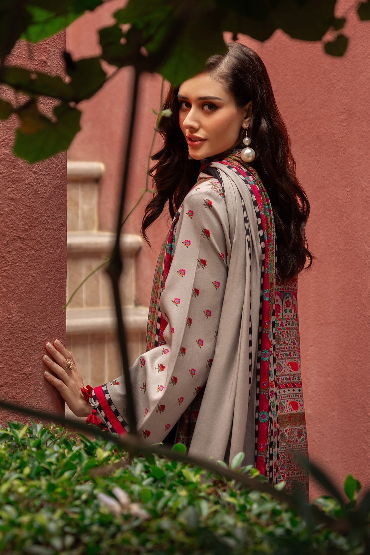 Charizma | C Prints Winter 25 |  3-PC Unstitched Printed Linen Collection CPW5-01 - by Libasekhas UK - Registered Vendor of : Charizma - 100% Original Designer Dress