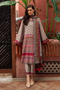 Charizma | C Prints Winter 25 |  3-PC Unstitched Printed Linen Collection CPW5-01 - by Libasekhas UK - Registered Vendor of : Charizma - 100% Original Designer Dress