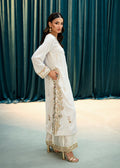 Umsha | Velvet Code | Imperial Ivory - by Libasekhas UK - Registered Vendor of : Umsha - 100% Original Designer Dress