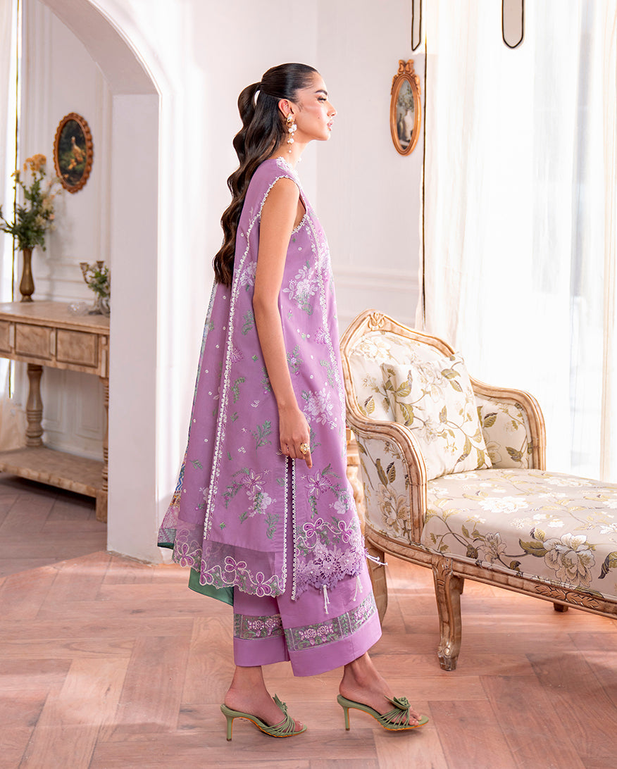 Roheenaz | Aezel Embroidered Cambric | Laila - by Libasekhas UK - Registered Vendor of : Roheenaz - 100% Original Designer Dress