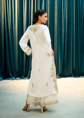 Umsha | Velvet Code | Imperial Ivory - by Libasekhas UK - Registered Vendor of : Umsha - 100% Original Designer Dress