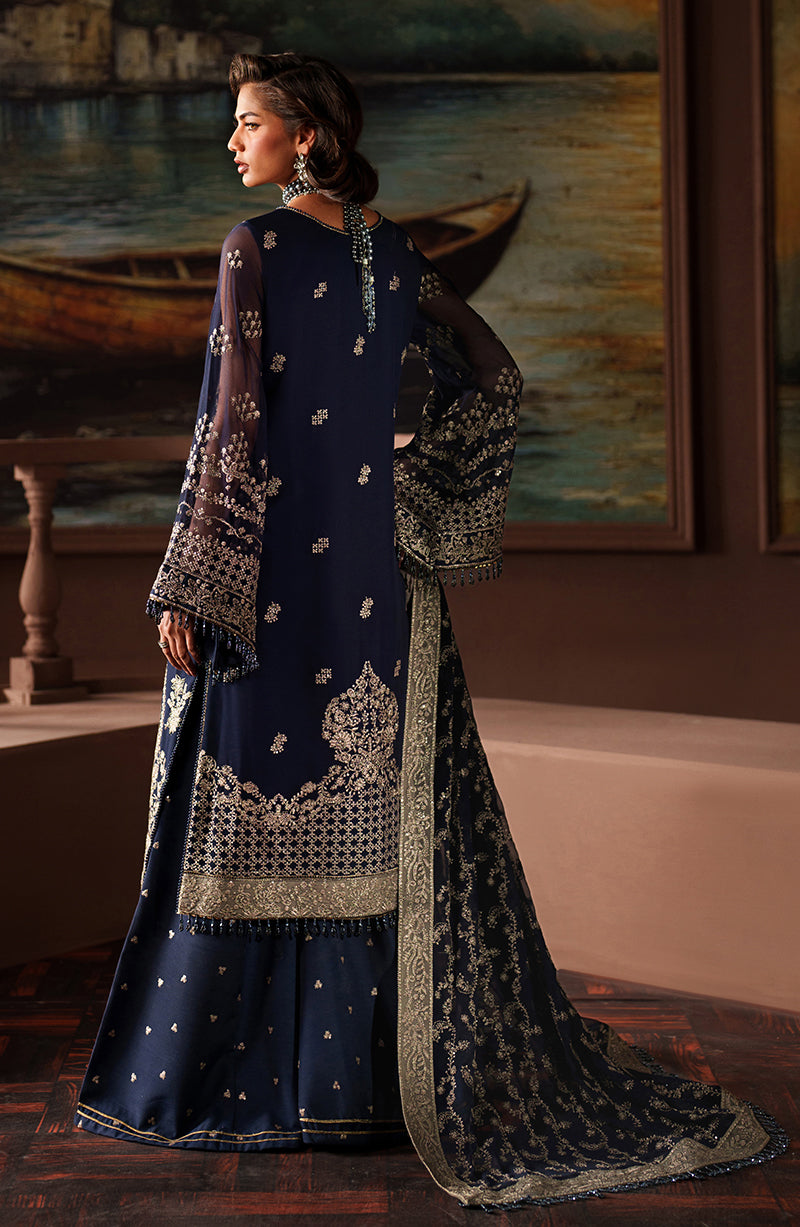 Zarif | Premium Chiffon | ZRF-PRC-06 FELICIA - by Libasekhas UK - Registered Vendor of : Zarif - 100% Original Designer Dress